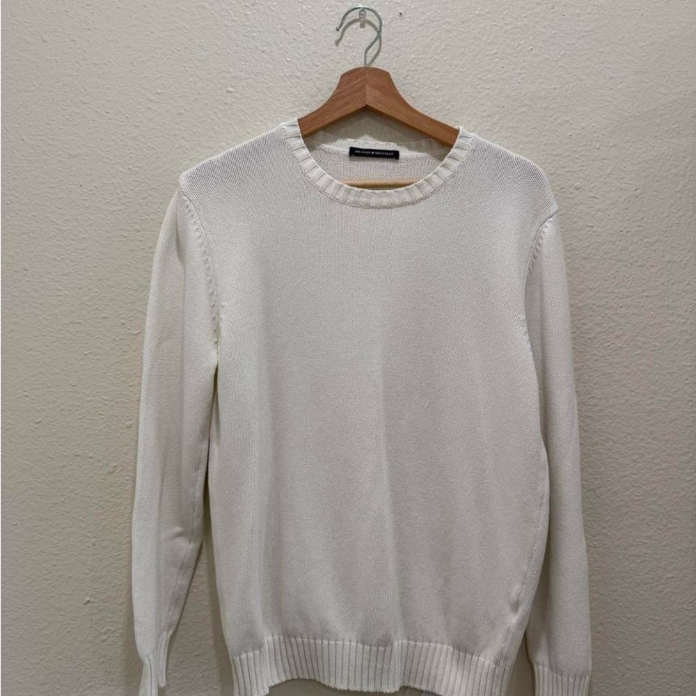 Brandy Melville White knit sweater